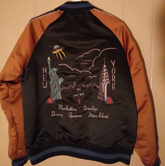 Urban Outfitters Other - Urban Outfitters New York Bomber Jacket